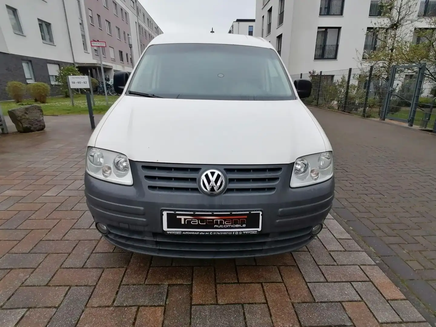 Volkswagen Caddy Kombi Kasten 2.0  SDI Blanc - 2