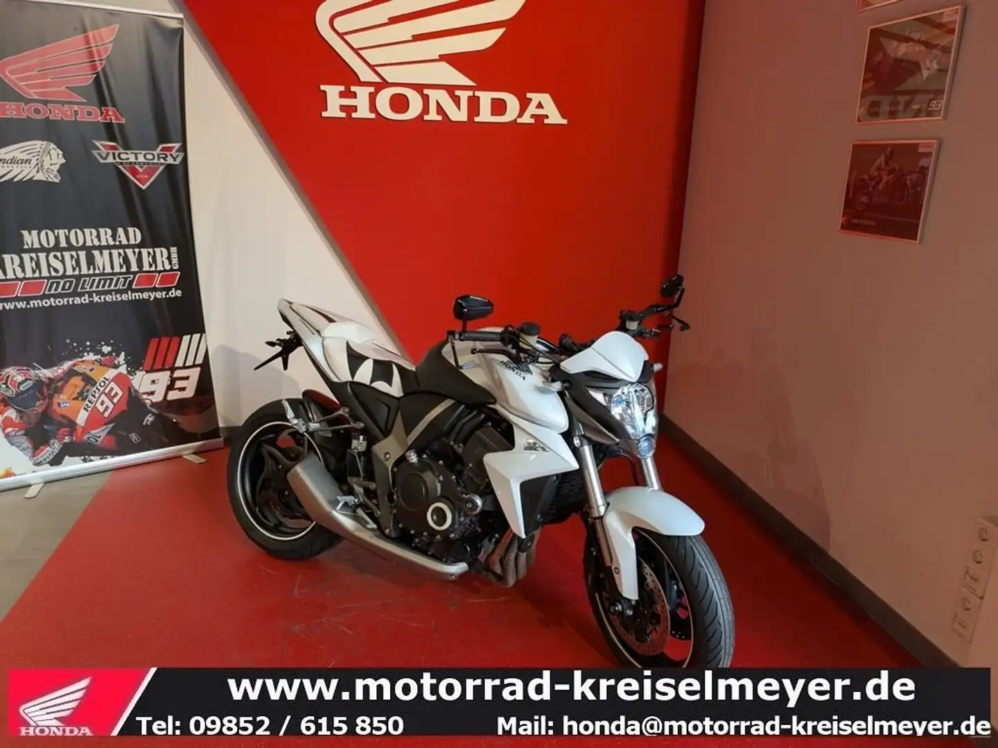 Honda CB 1000 Top Zustand mit viel Sonderzubehör! Weiß - 1
