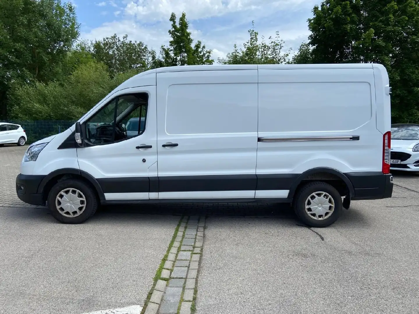 Ford Transit 350 L3 Trend Blanc - 2