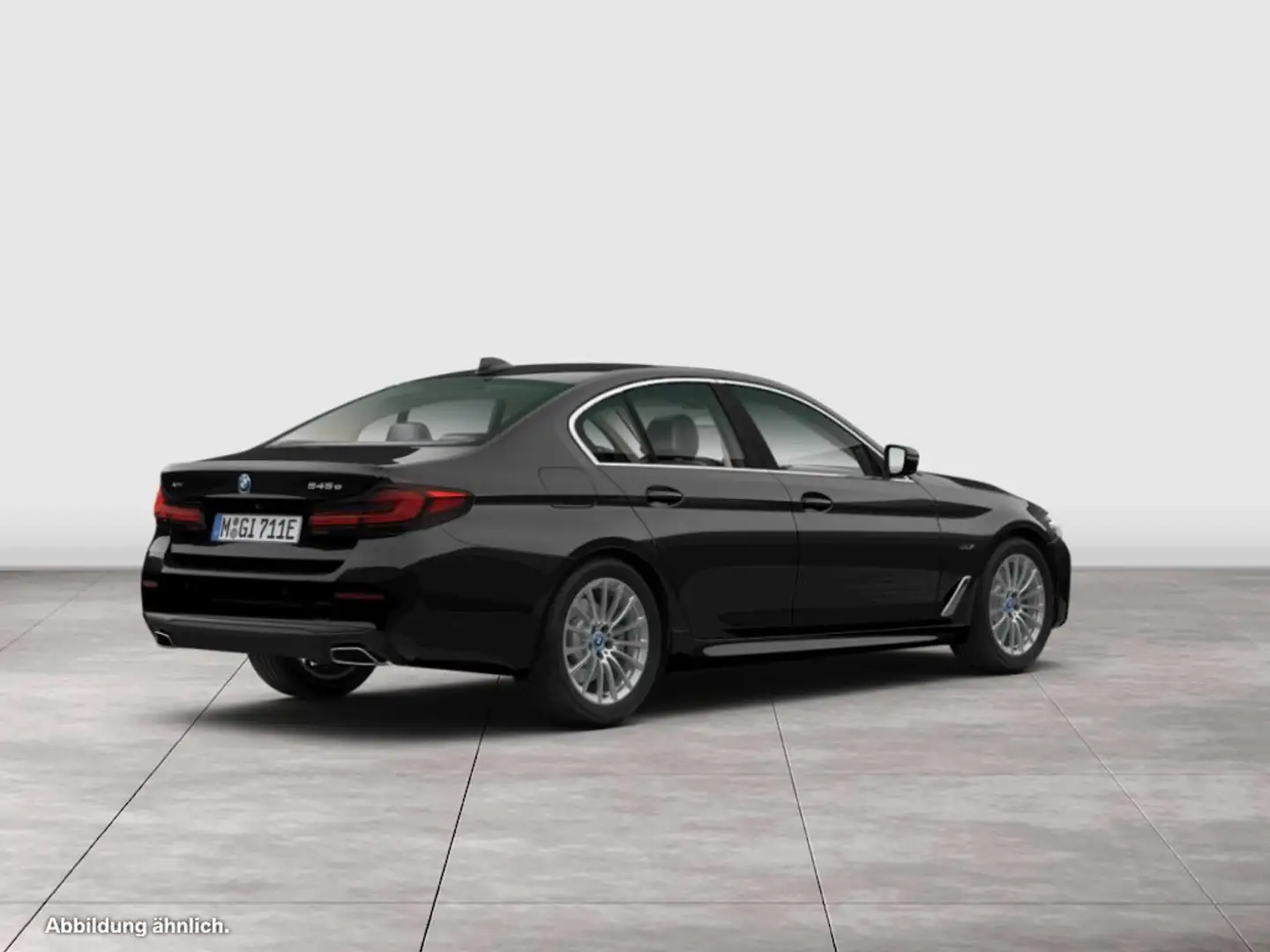 BMW 545 e xDrive ACC+KAMERA+NAVI+LED+DA+PA+PANO+LEDER Noir - 2