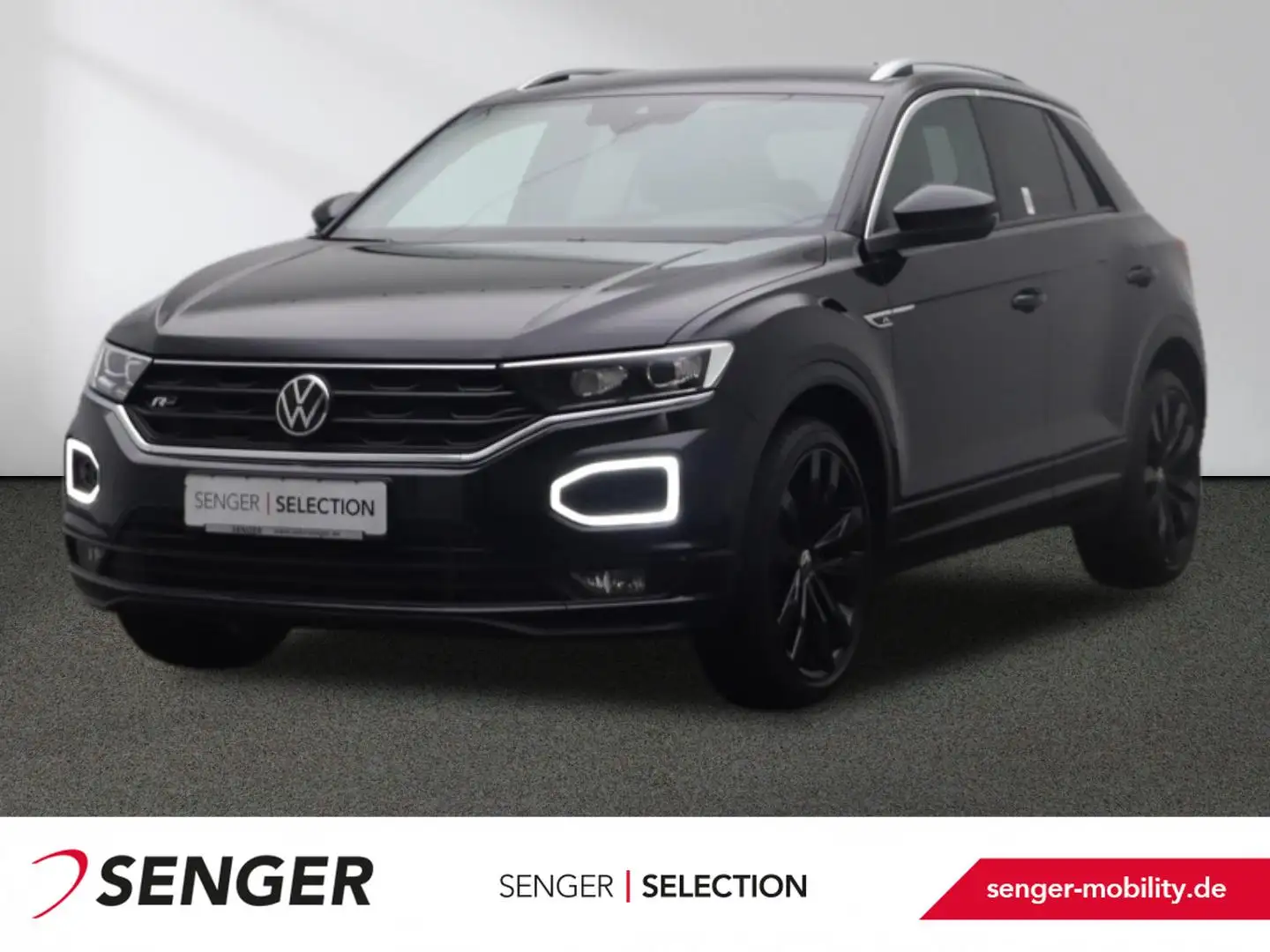 Volkswagen T-Roc Sport 1.5 TSI DSG CarPlay LED AHK Negru - 1