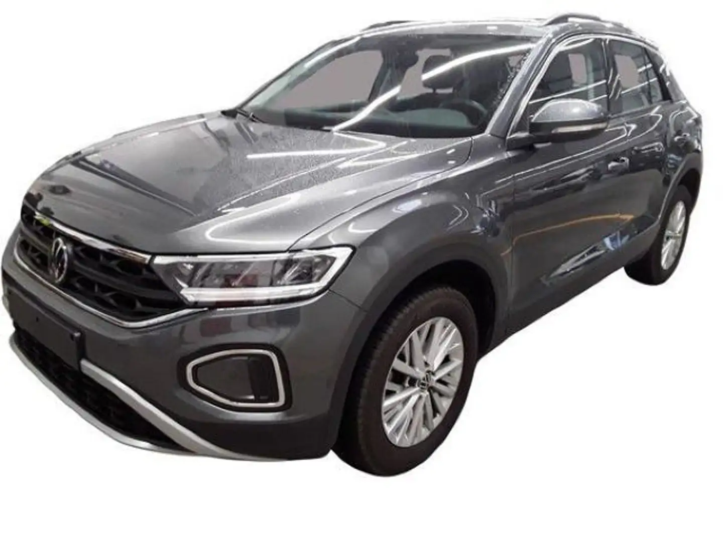 Volkswagen T-Roc 1.5 TSI Life Stdhz Navi SHZ Virtual LED Grau - 2