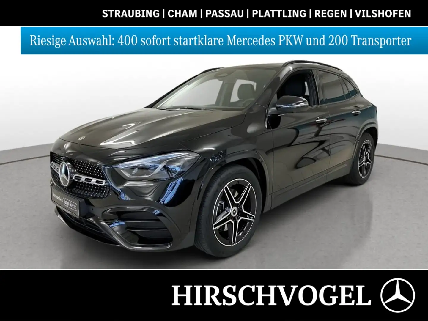 Mercedes-Benz GLA 200 EDITION AMG-Line+Night+AHK+DISTR+KEYLESS Schwarz - 1