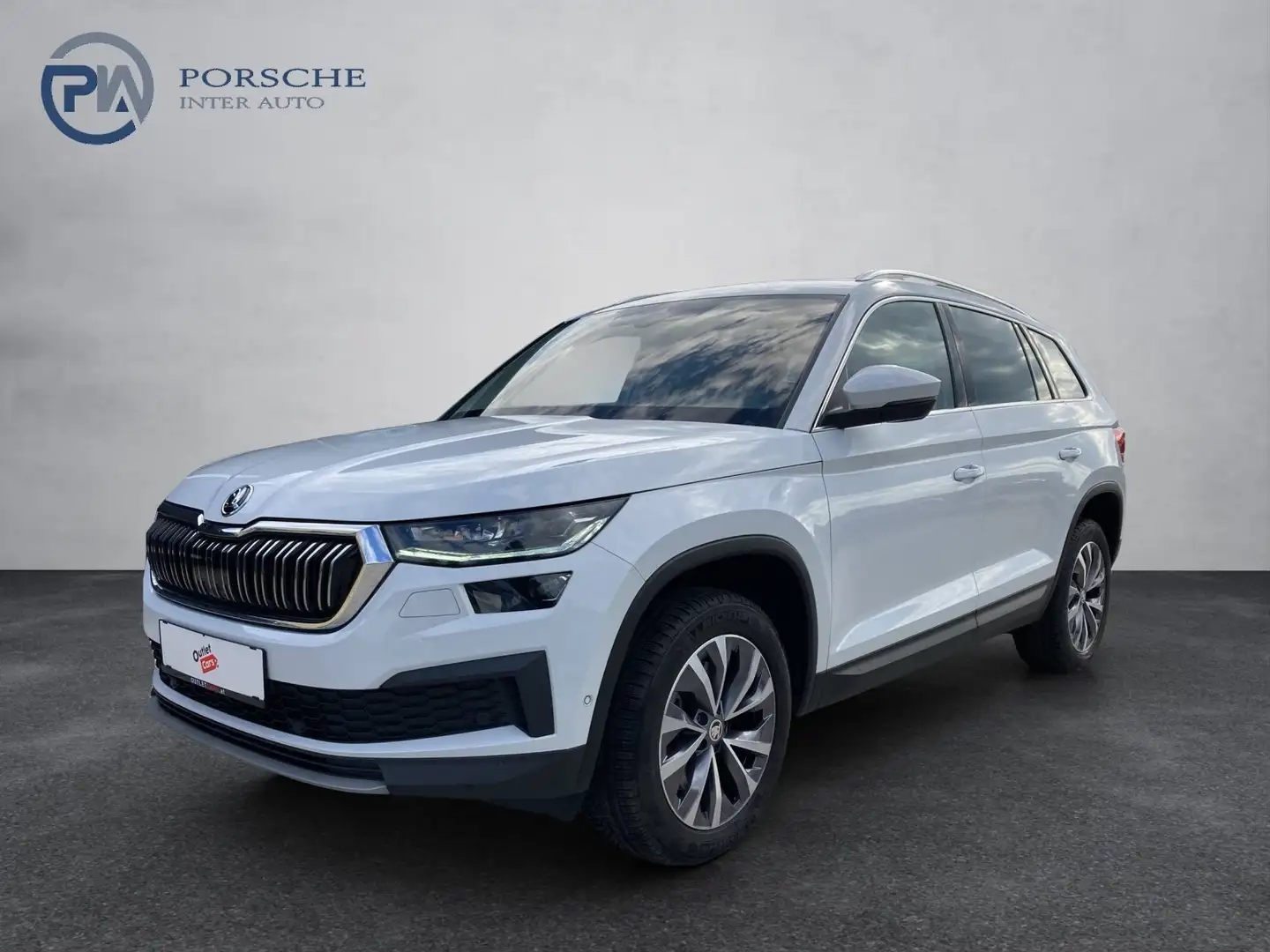 Skoda Kodiaq Style TDI DSG MATRIX+AHK+LED+NAVI+Pano+LM Blanc - 2