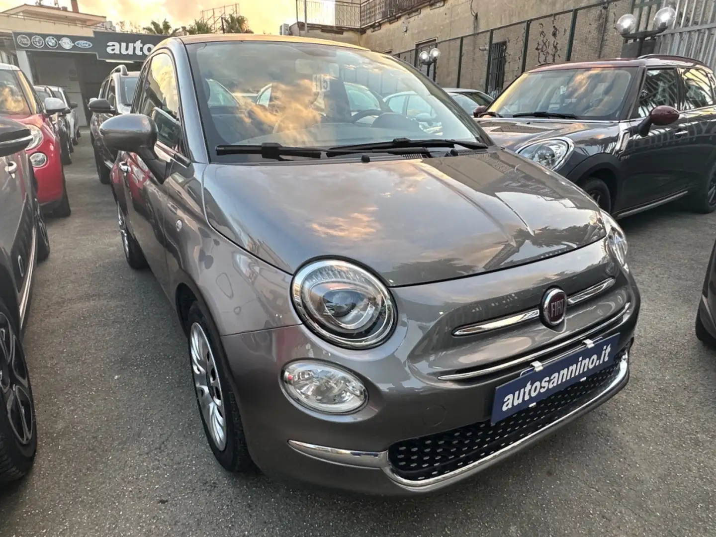 Fiat 500 1.2 EasyPower Lounge Gpl Cambio automatico Gris - 1