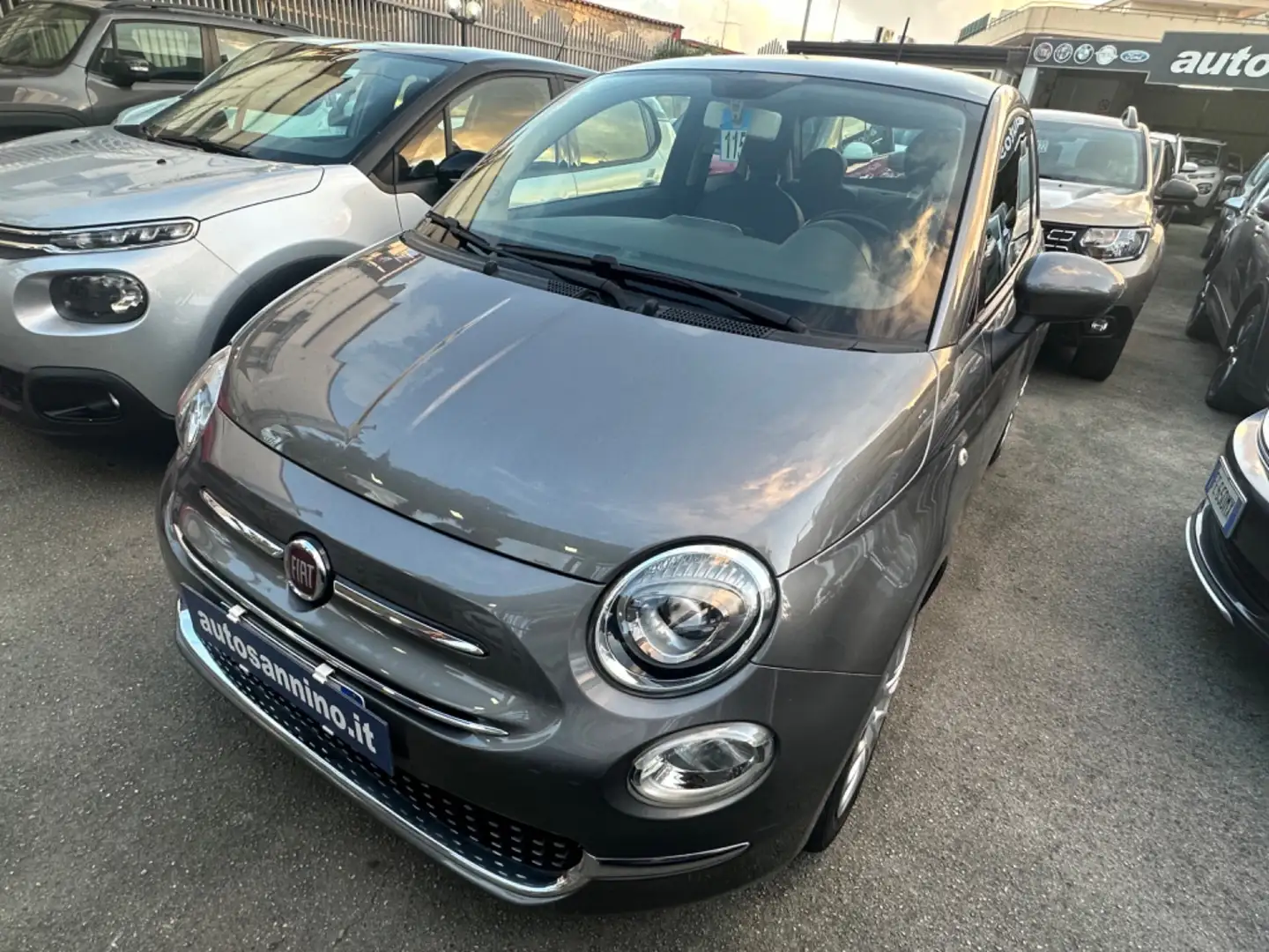 Fiat 500 1.2 EasyPower Lounge Gpl Cambio automatico Gris - 2