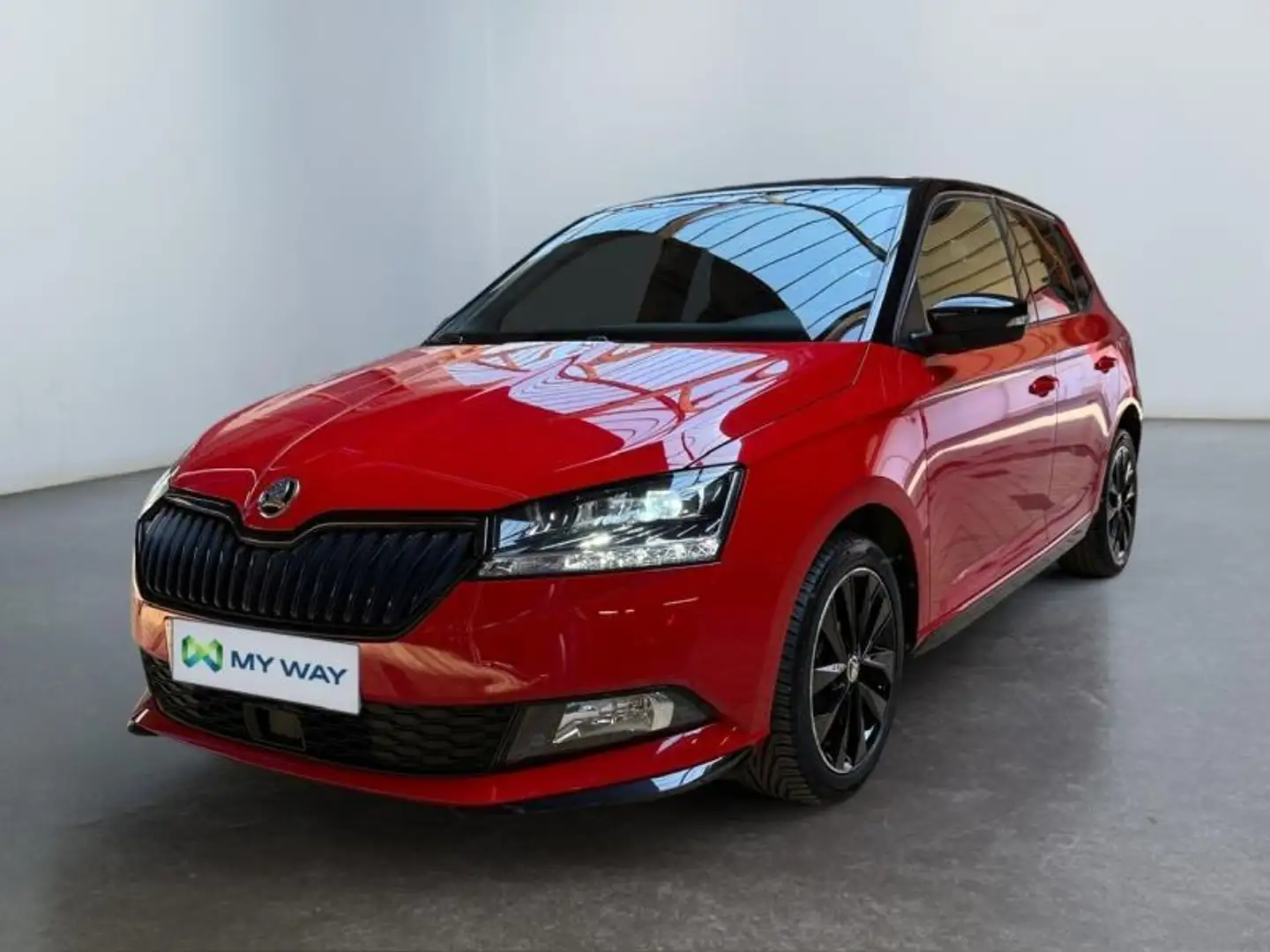 Skoda Fabia Monte Carlo - 1.0TSi 95cv - GPS/Bip AR/Bluetooth Rood - 1