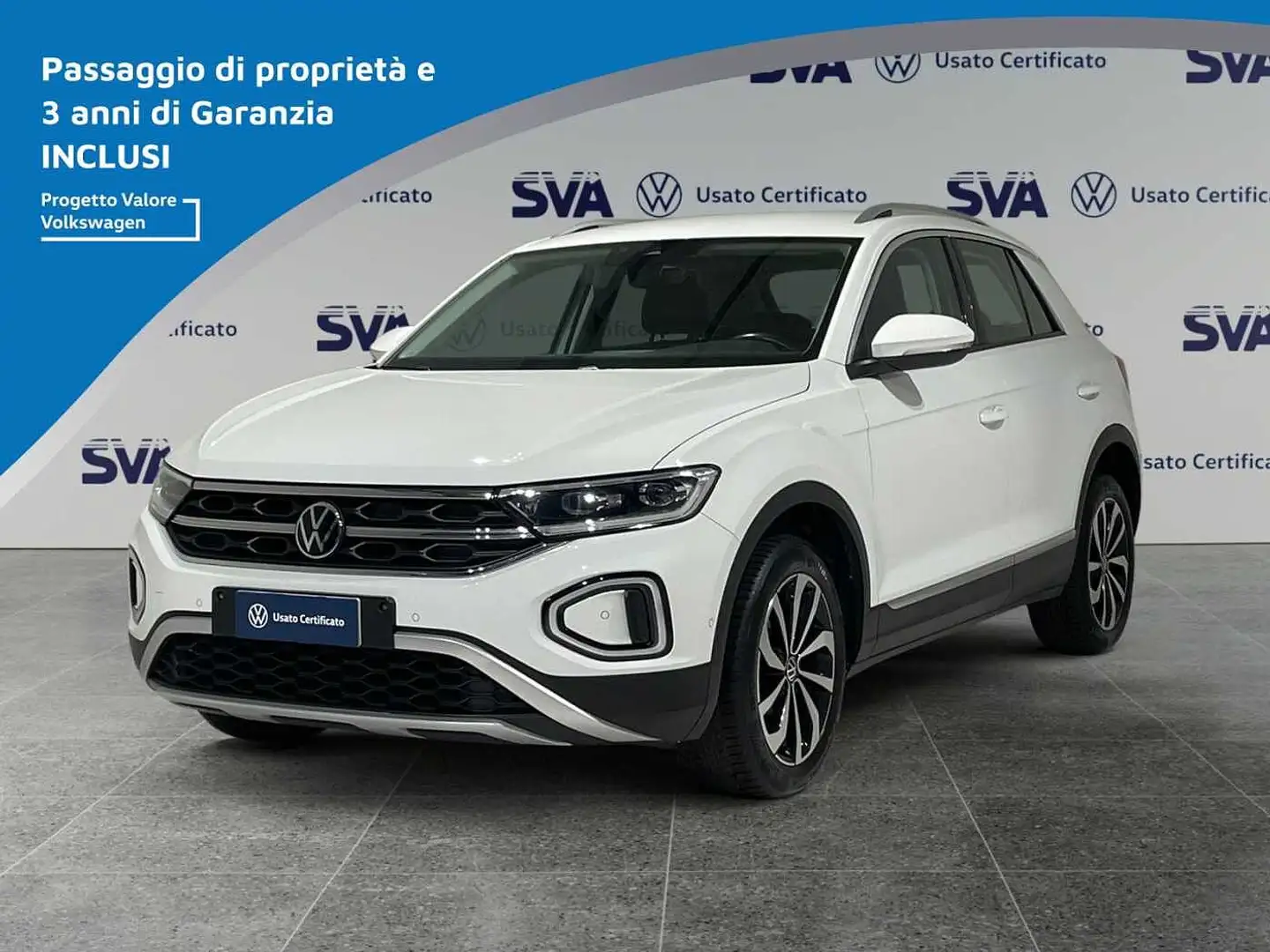 Volkswagen T-Roc 2.0TDI 115CV Style - IVA ESPOSTA/NEOPATENTATI Blanc - 1