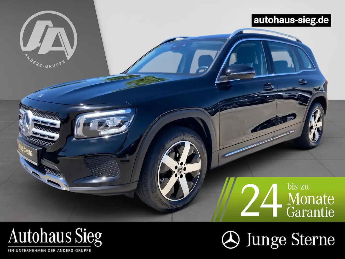 Mercedes-Benz GLB 220 d 4M Progressive+SHZ+LED+Kam+AHK+OFFROAD Noir - 1