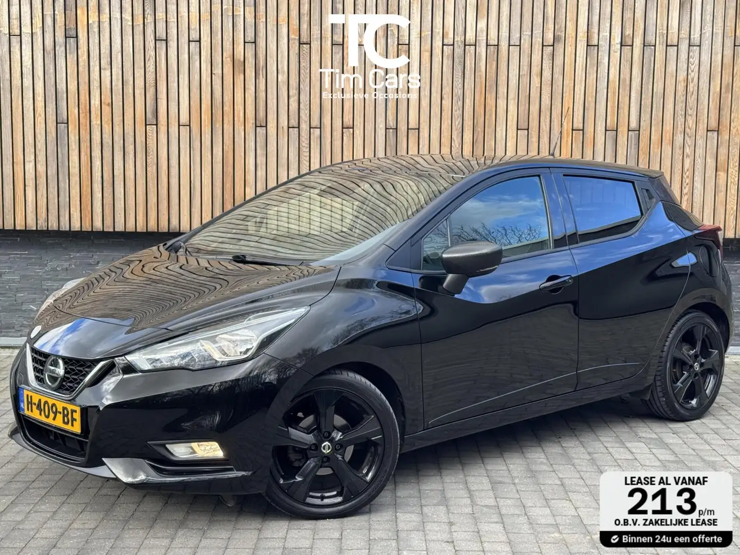 Nissan Micra 1.0 IG-T N-Sport Automaat | Navigatie | Apple Carp Noir - 1