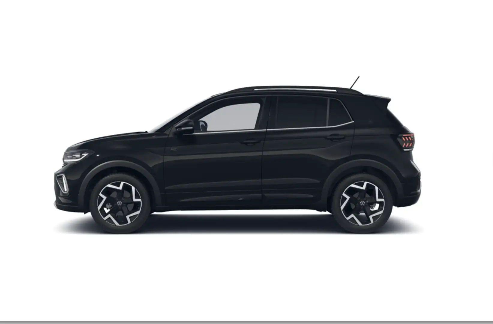 Volkswagen T-Cross 1.5 TSI R-Line 110kW Aut. Negro - 2