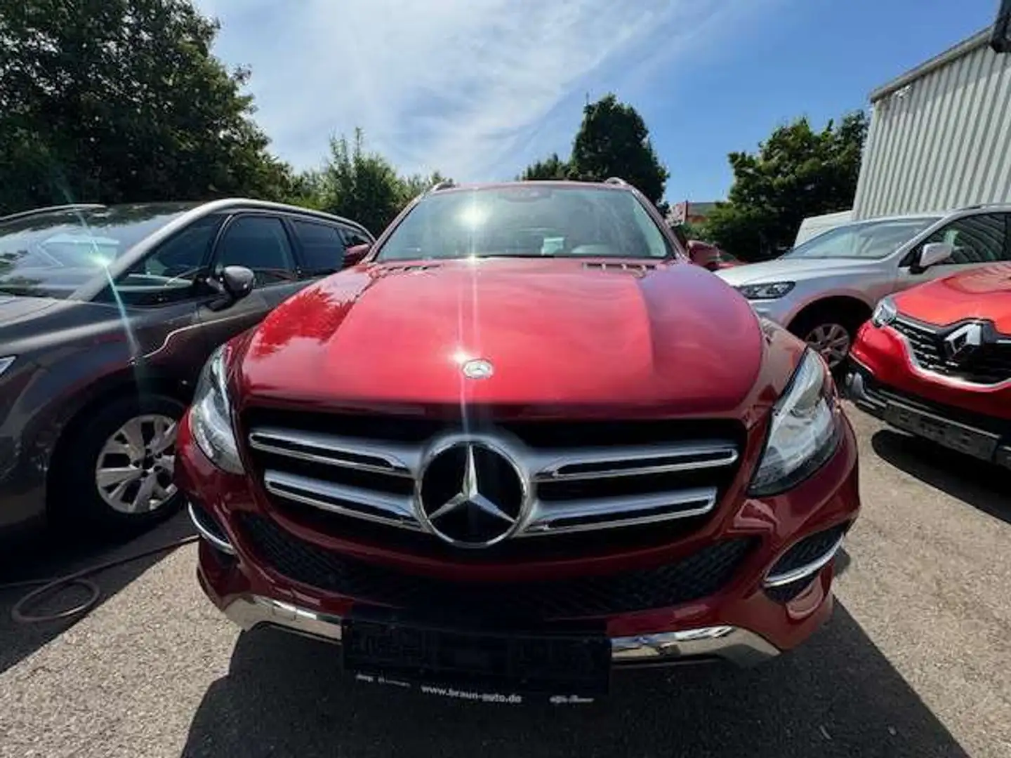 Mercedes-Benz GLE 350 MERCEDES GLE 350 4 MATIC AHK LEDER SHZ Rouge - 2