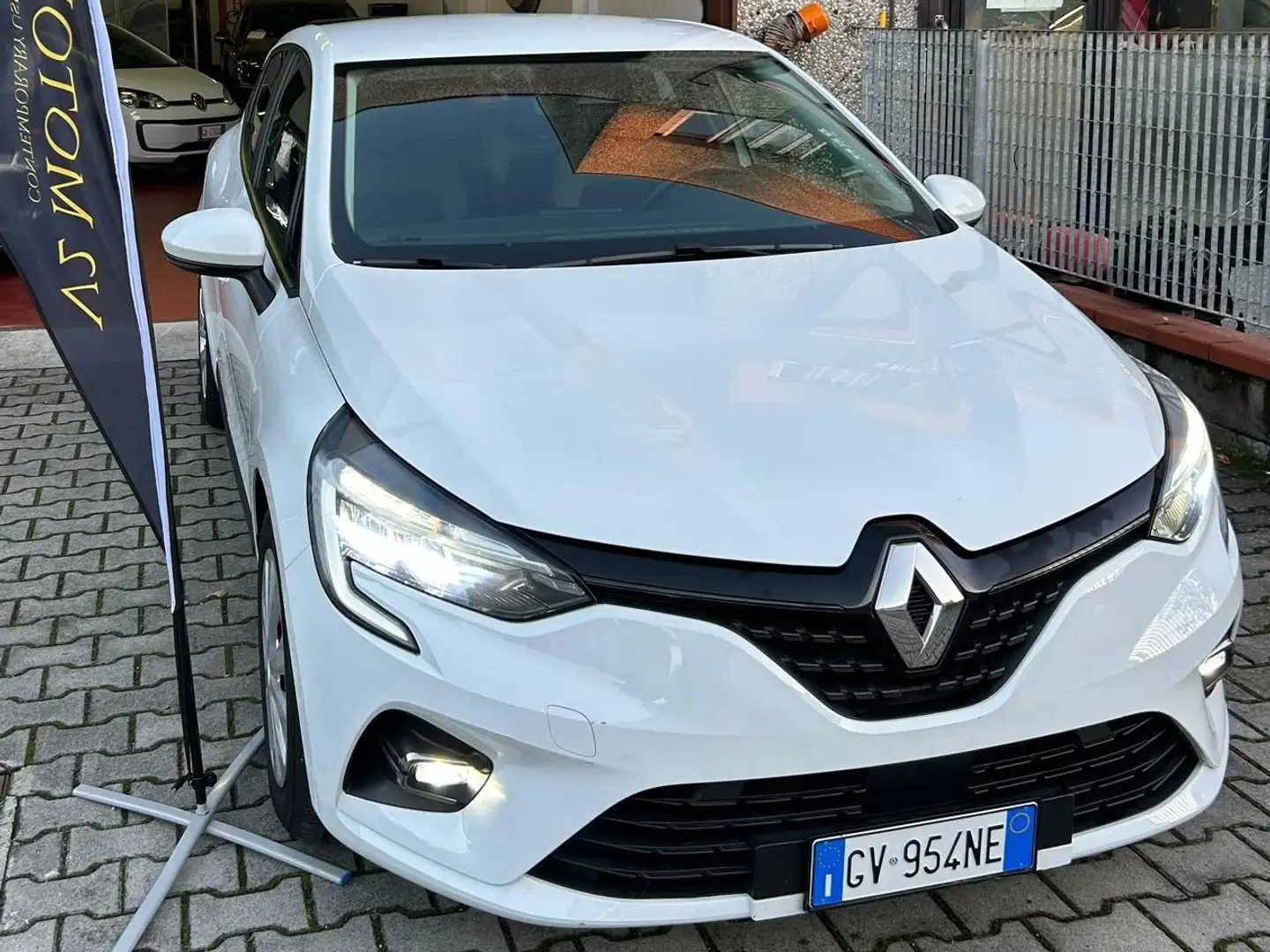 Renault Clio Clio V 2019 1.0 tce Business Gpl 100cv Bianco - 1