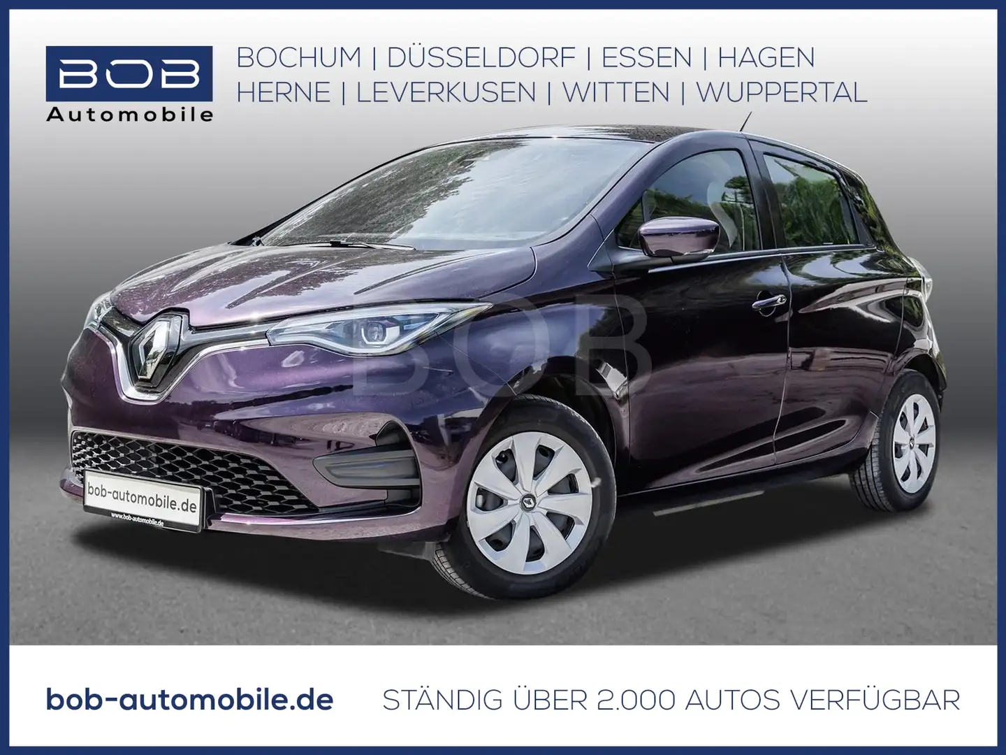 Renault ZOE R135 EXPERIENCE Z.E.50 Kaufbatterie Navi Paars - 1