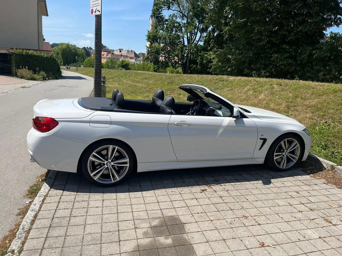 BMW 435 435i Cabrio Aut. Luxury Line Weiß - 2