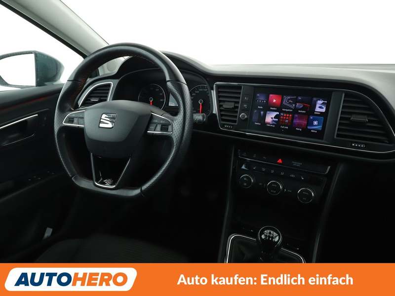 SEAT Leon 1.8 TSI FR Aut.*NAV*TEMPO*PDC*SHZ*ALU*KLIMA* — photo 13
