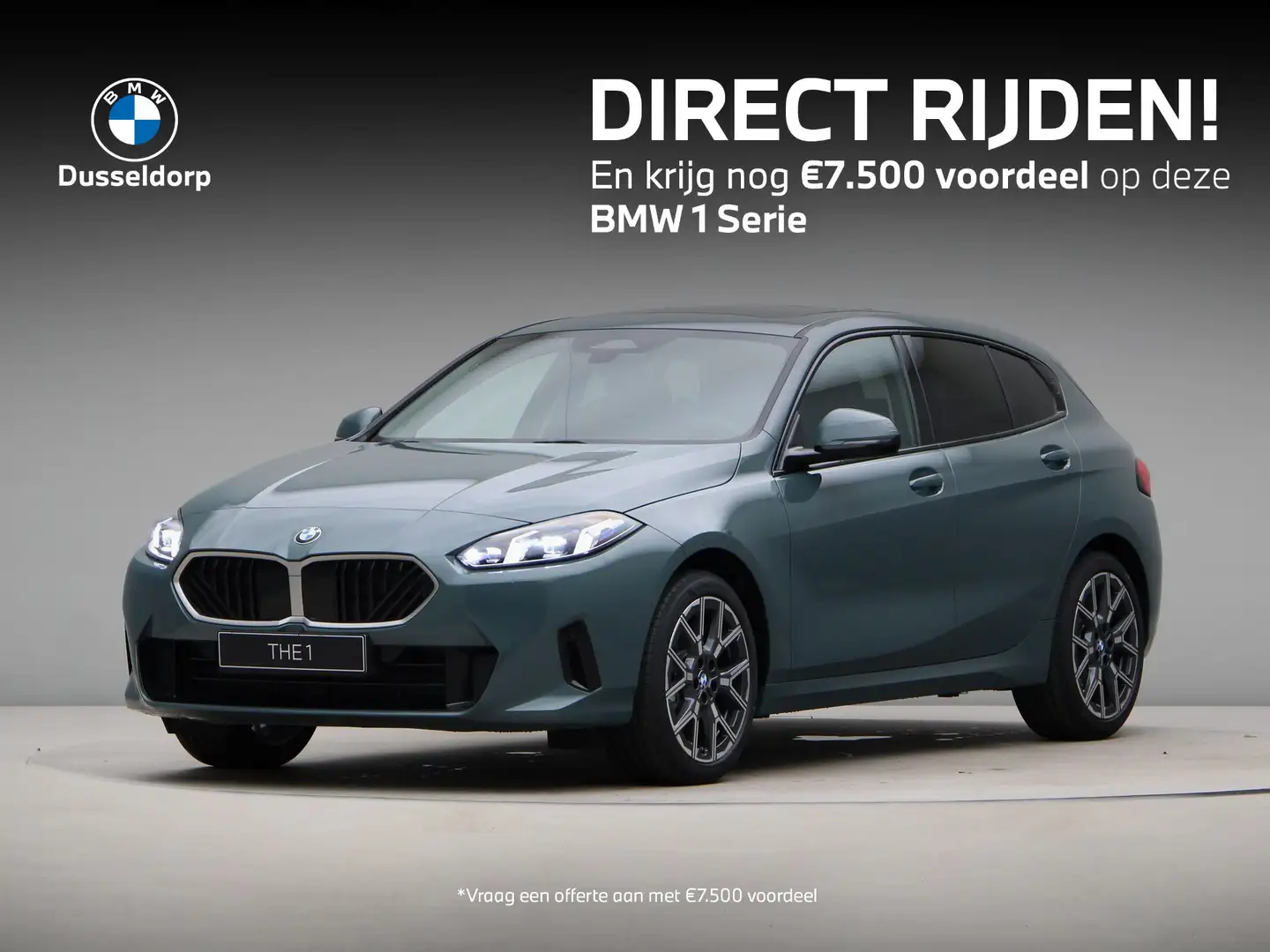 BMW 120 1 Serie Aut. Groen - 1