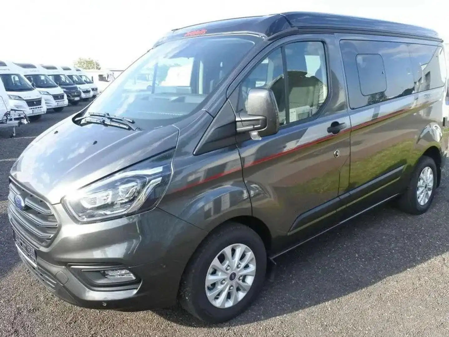 Ford Transit Custom Dethleffs Globevan camp two, 2,0l EcoBlue 96 KW Grau - 1