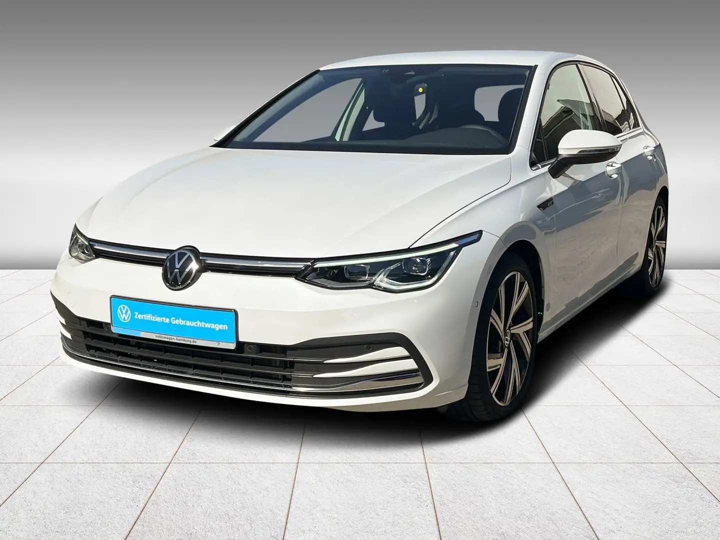 Volkswagen Golf VIII 2.0 TSI Style DSG Rückfkamera AHK Navi Blanc - 2