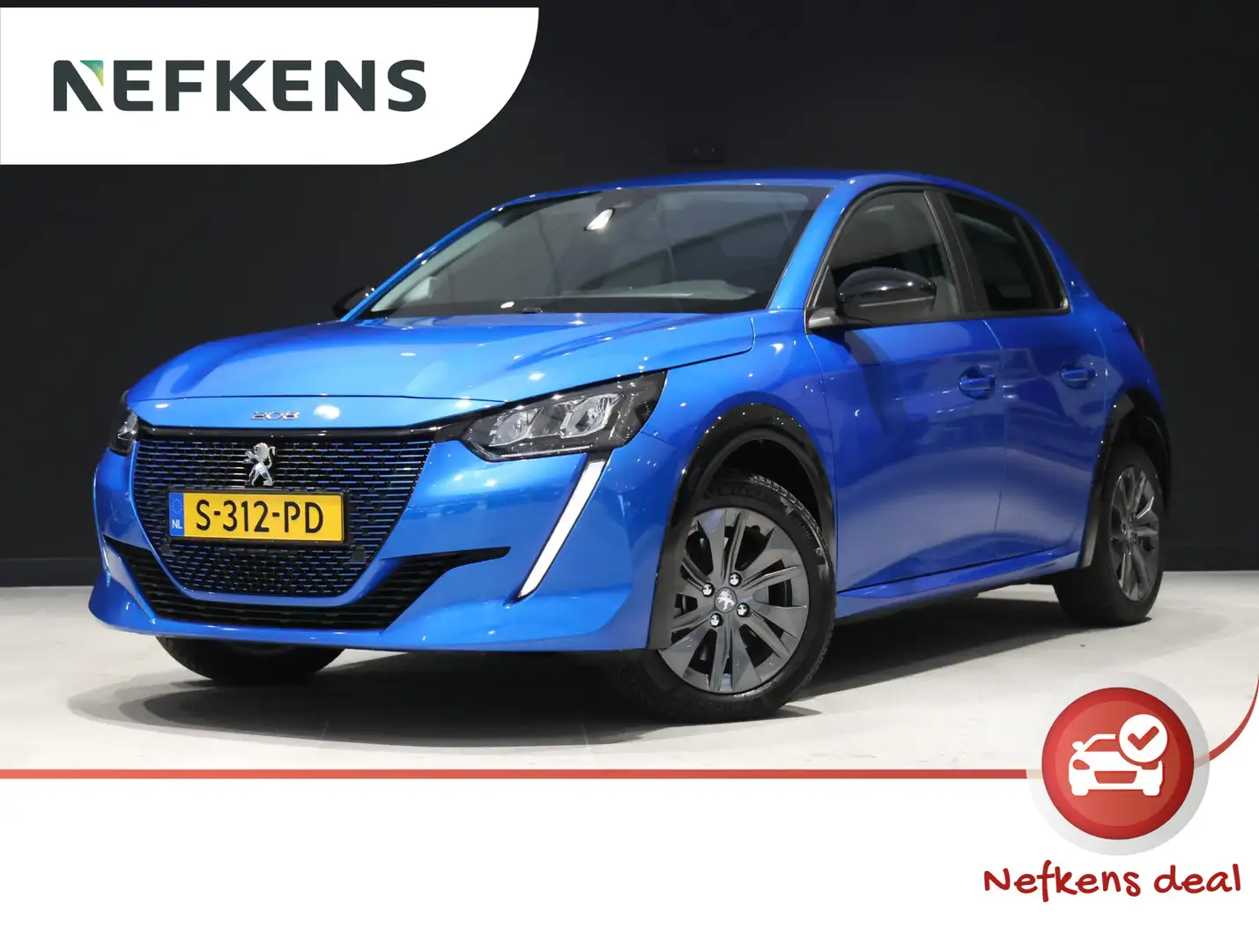 Peugeot e-208 Active Pack 50kWh | 1ste eigenaar | 3 FASE | ACCU Bleu - 1