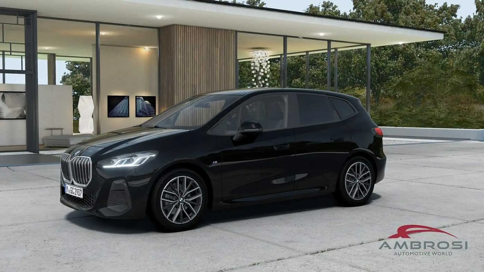 BMW 218 Active Tourer 218d Active Tourer Msport Premium Pa Zwart - 1