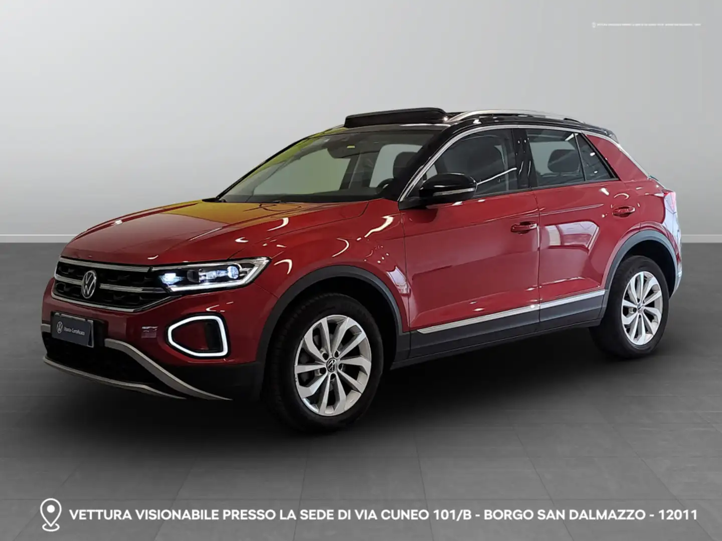Volkswagen T-Roc 2022 - T-Roc 1.5 tsi Style dsg Rosso - 1