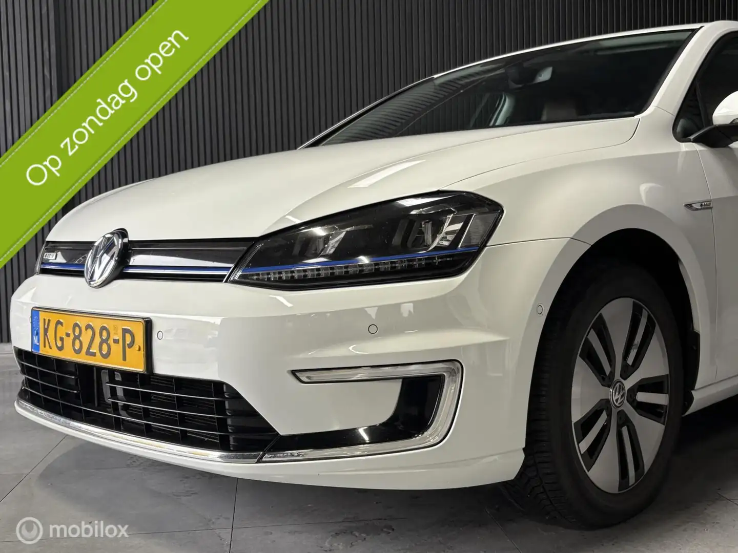 Volkswagen e-Golf 153.885 km (NAP) – Rijk uitgerust met ACC, Navigat Wit - 2