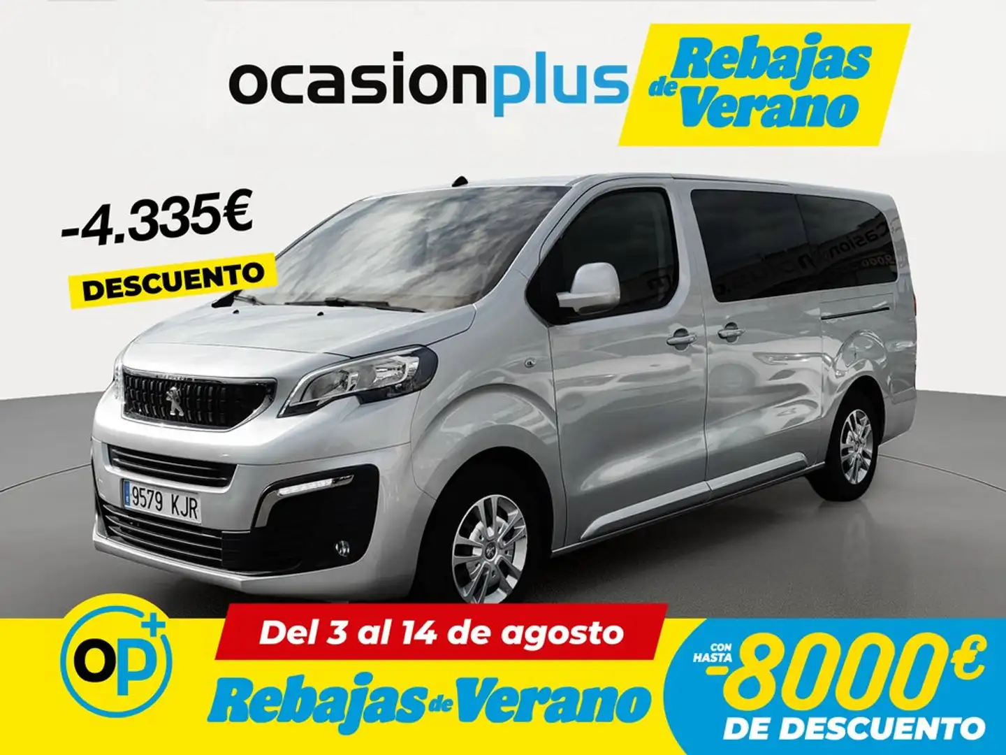 Peugeot Traveller 2.0BlueHDI Business Long 150 Gris - 1