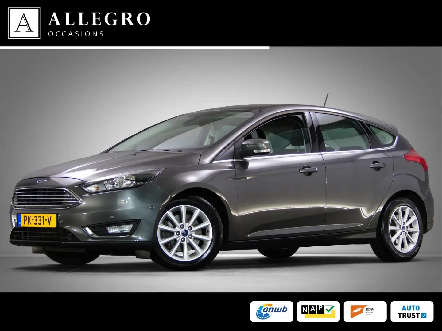 Ford Focus 1.5 Titanium (APPLE CARPLAY / ANDROID AUTO, CRUISE Grijs - 1