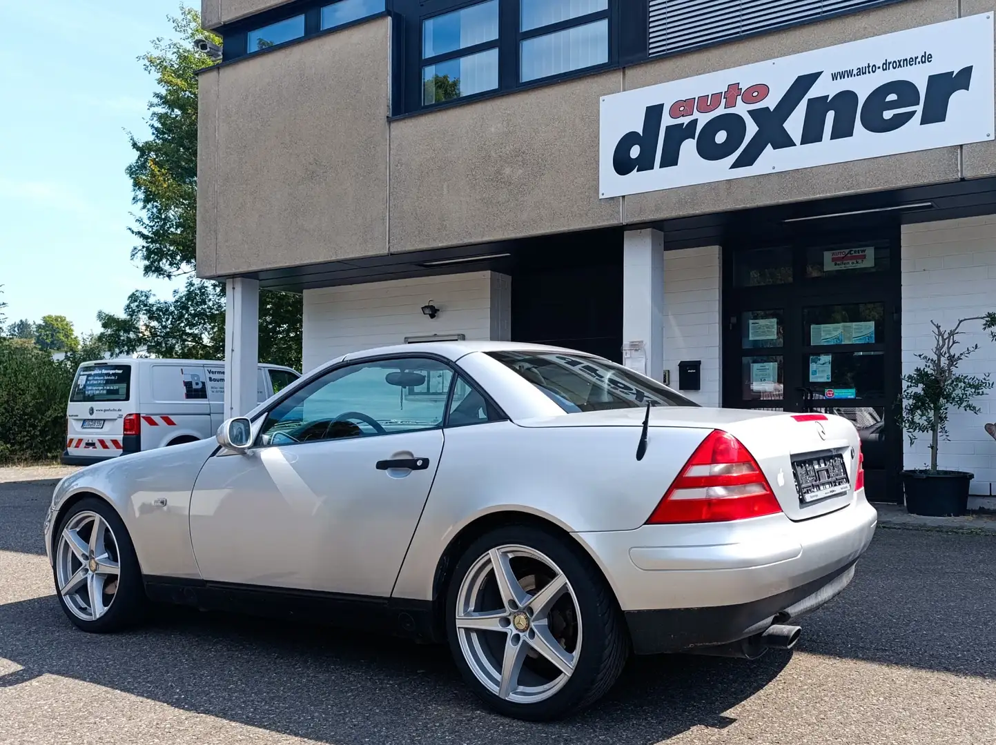 Mercedes-Benz SLK 200 *Leder / Klima / Top Zustand* Silber - 2
