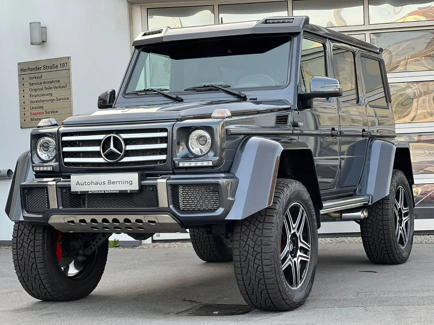 Mercedes-Benz G 500 G500 4x4² AMG CARBON EXCLUSIV STANDHEIZU DESIGNO Grijs - 2