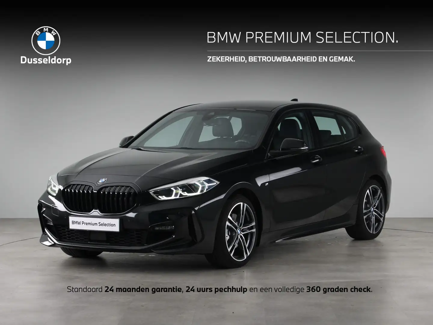 BMW 118 1 Serie 118i Executive Edition Zwart - 1