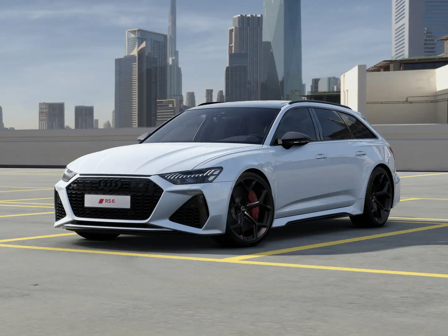 Audi RS6 463(630) kW( PS) tiptroni Weiß - 1