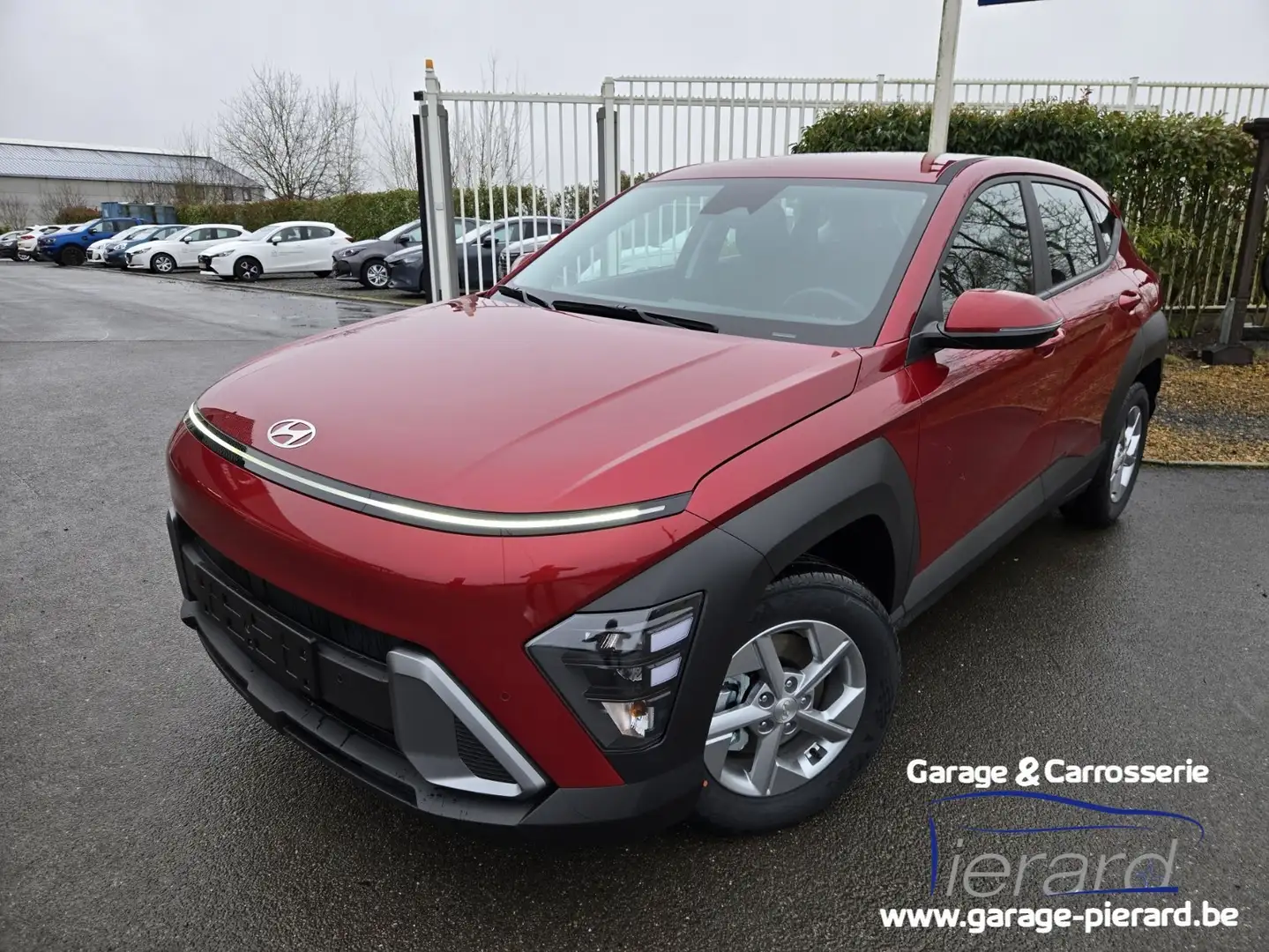 Hyundai KONA HEV 1.6 GDI 6DCT Techno *REPRISE POSSIBLE* Rood - 1