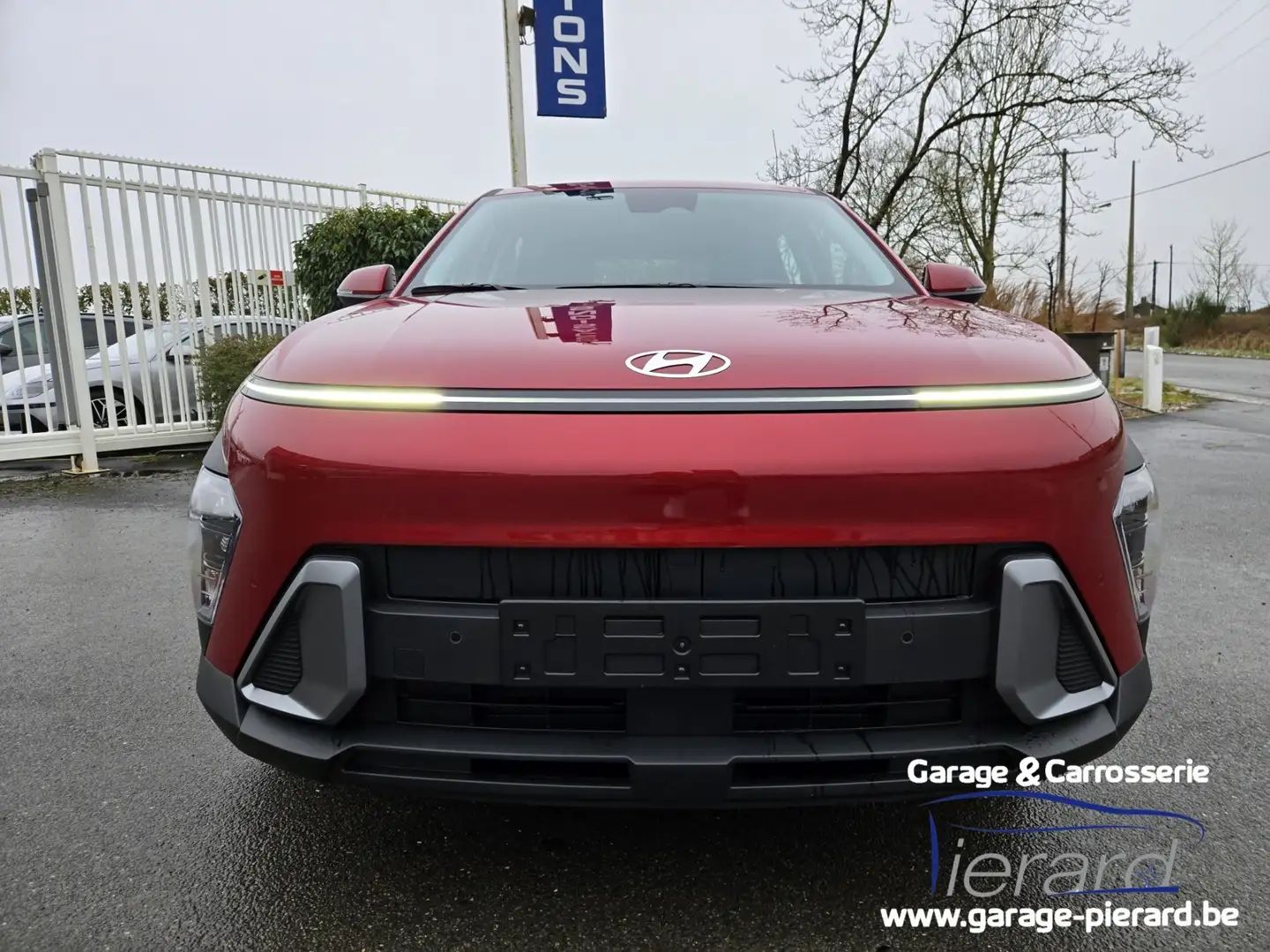 Hyundai KONA HEV 1.6 GDI 6DCT Techno *REPRISE POSSIBLE* Rood - 2