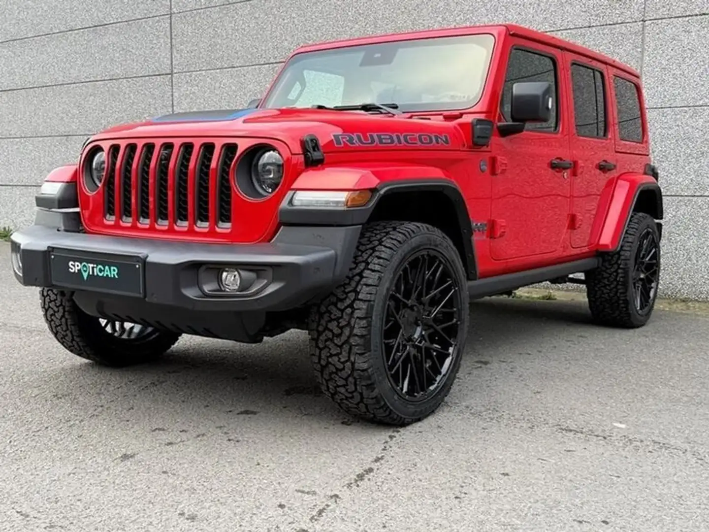 Jeep Wrangler *GPS*LEDER*22 INCH*CAMERA*  RUBICON PHEV Rouge - 1