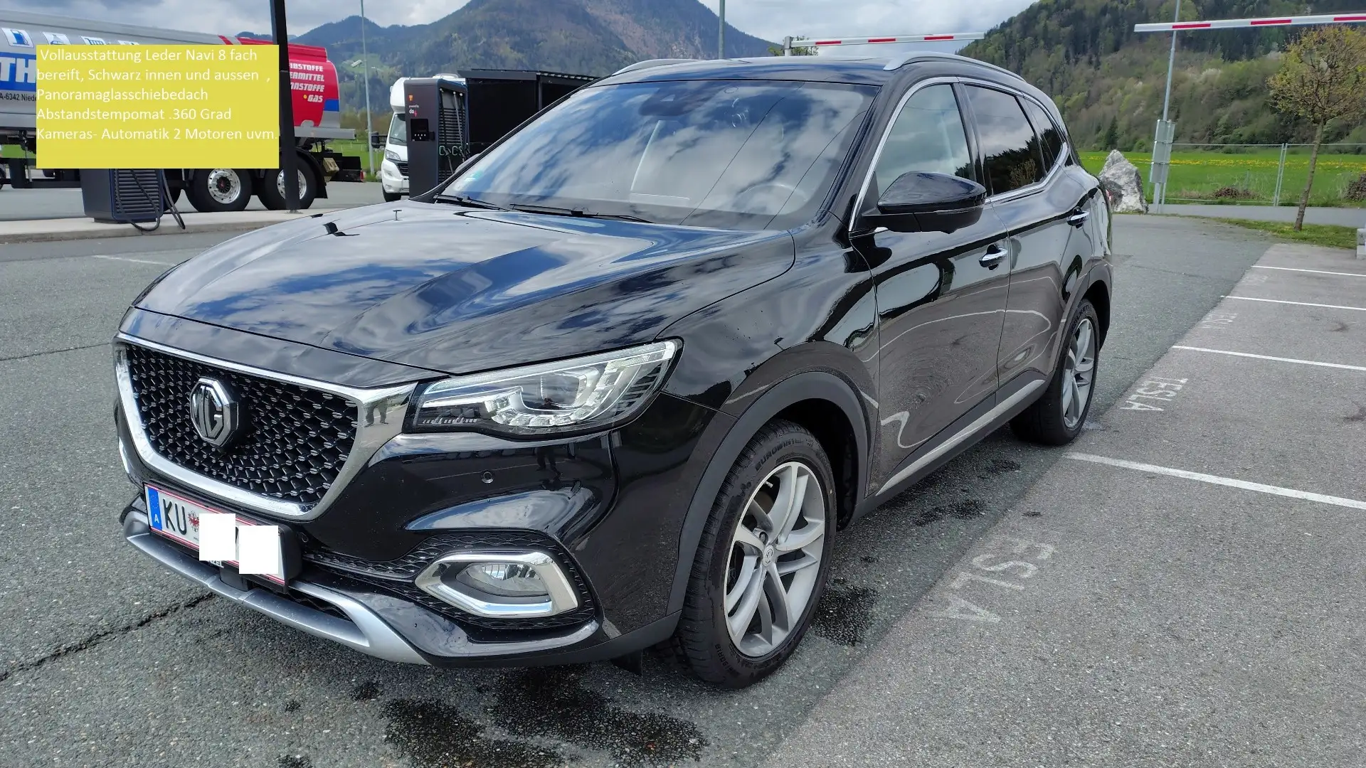 MG EHS EHS 1,5T GDI PHEV Luxury Aut. Lux. Vollaus. 8xber. Schwarz - 2
