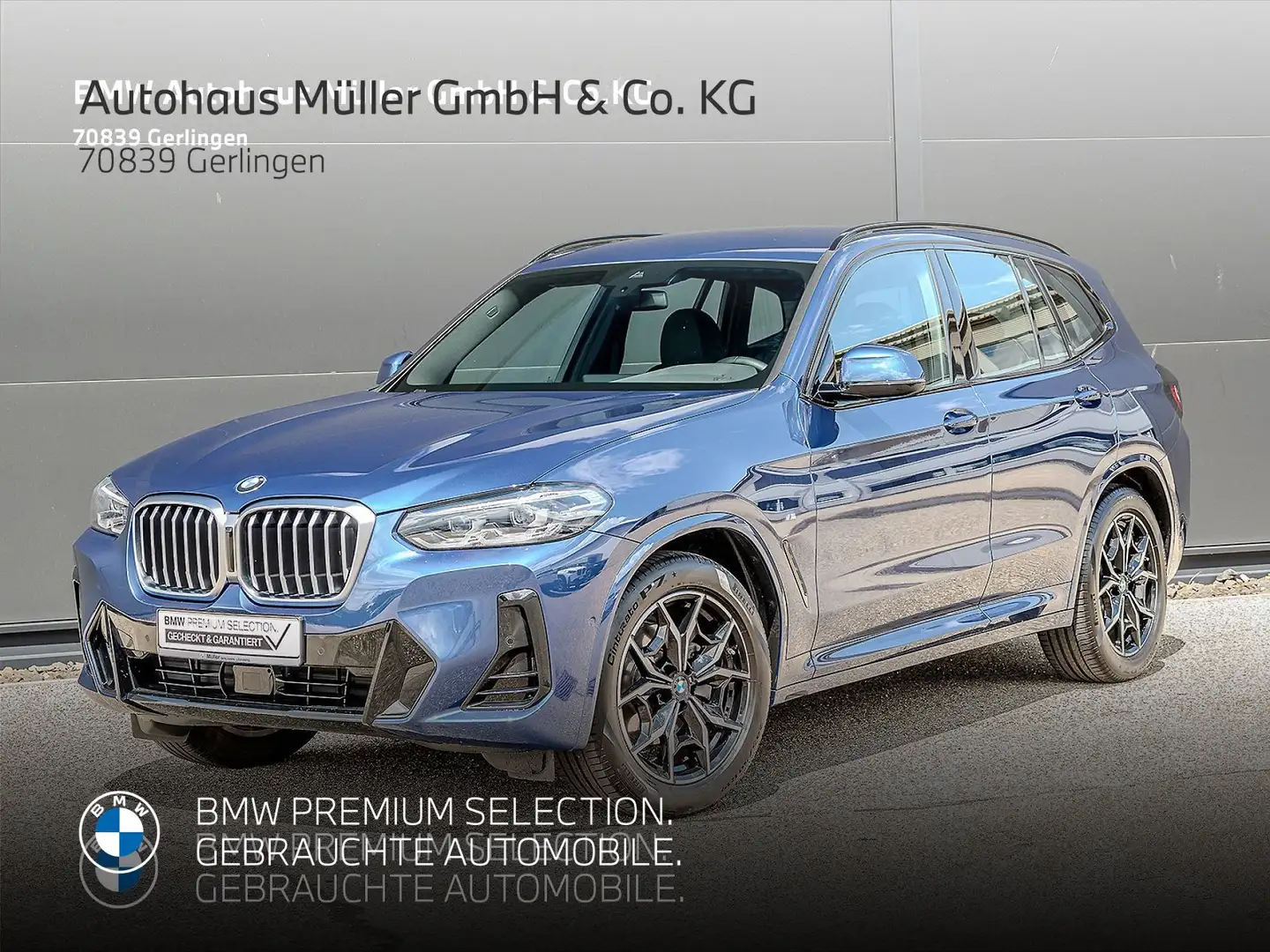 BMW X3 xDrive20i A UPE65660EUR M Sportpaket AHK ACC Blau - 1