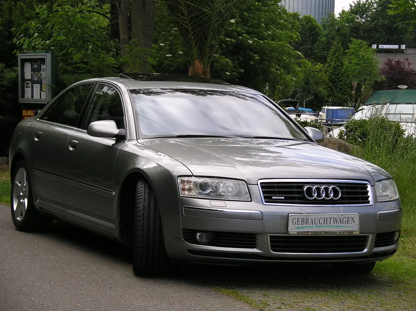 Audi A8 4.2 quattro Luftfederung 4E D3 Youngtimer Grau - 2