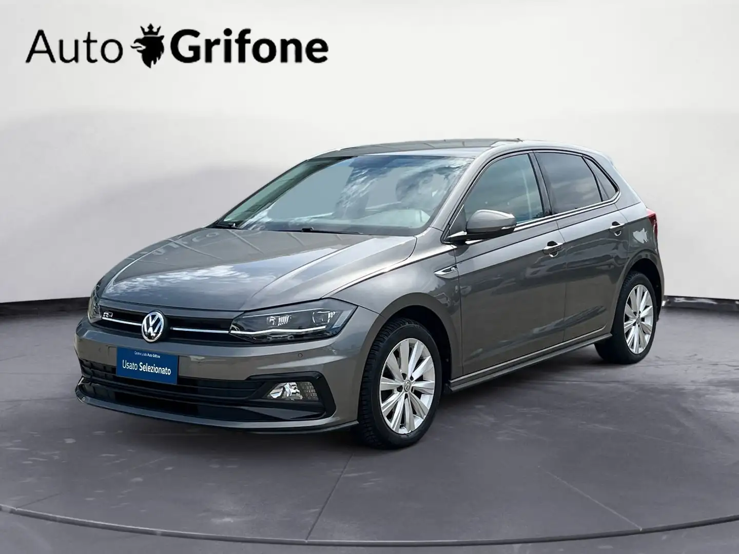 Volkswagen Polo VI 2017 Benzina 5p 1.0 tgi Highline 90cv my19 Arancione - 1