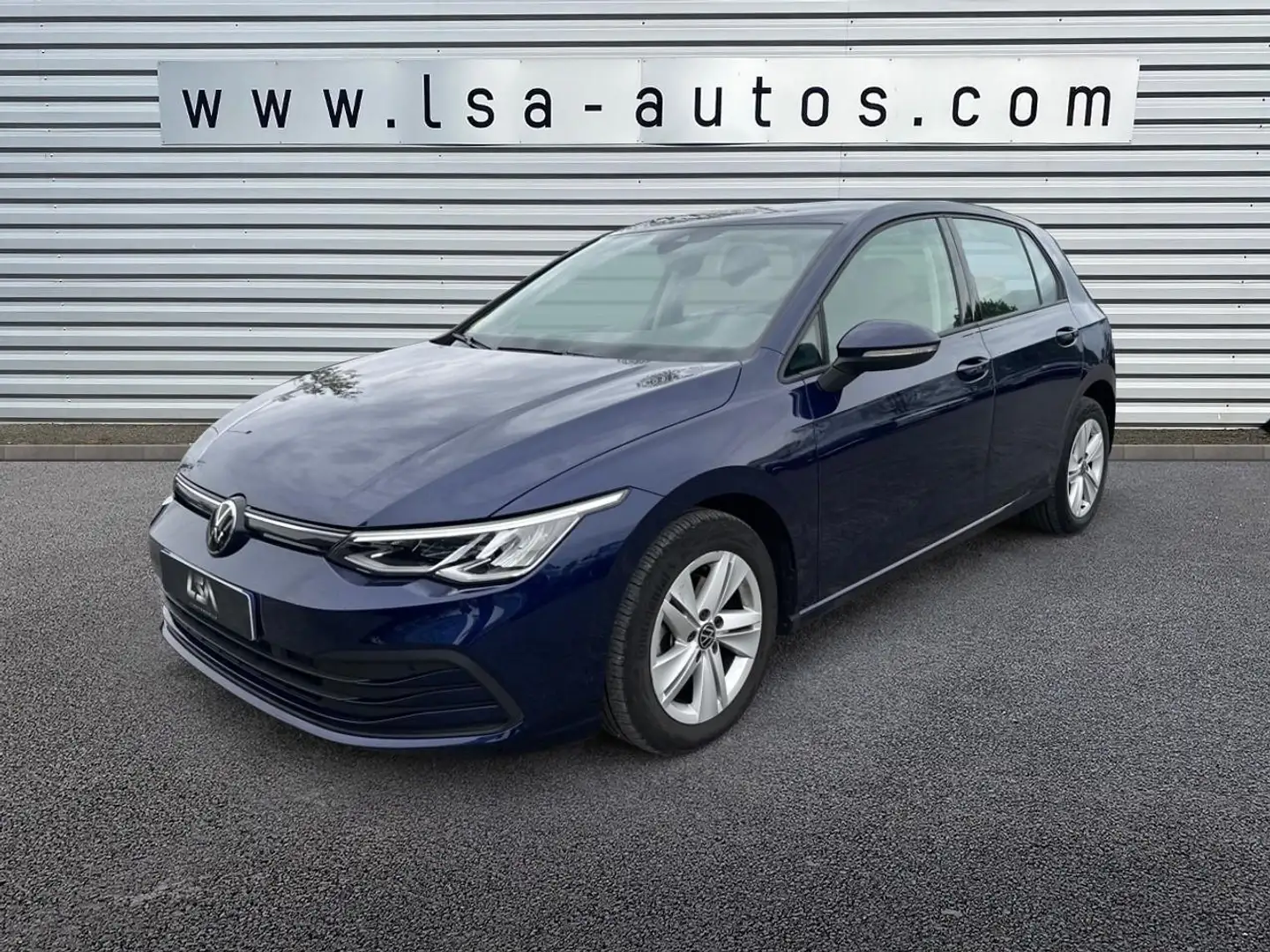 Volkswagen Golf 2.0 TDI 116 DSG 7 VIII Life Business Bleu - 1
