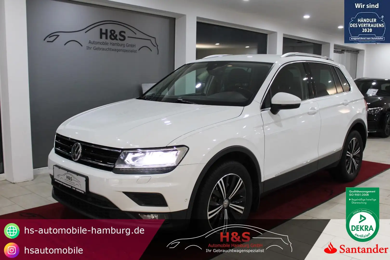 Volkswagen Tiguan Comfortline BMT/Start-Stopp 4Motion Blanc - 1
