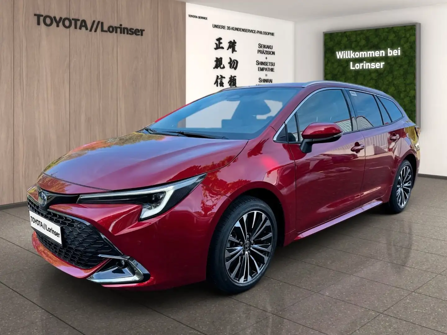 Toyota Corolla Touring Sports 2.0 Teamplayer +ACC+FLA Rot - 2