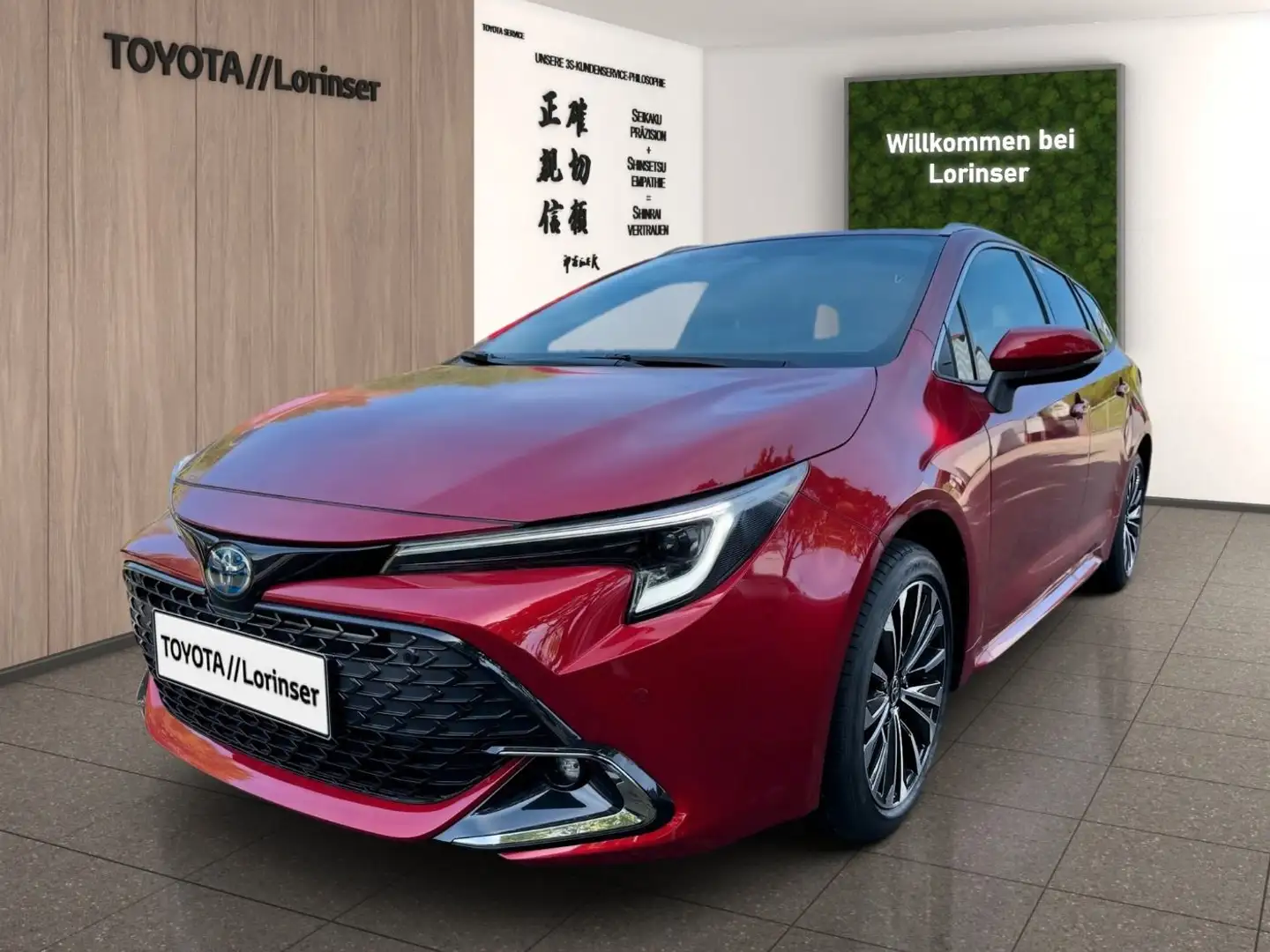 Toyota Corolla Touring Sports 2.0 Teamplayer +ACC+FLA Rot - 1