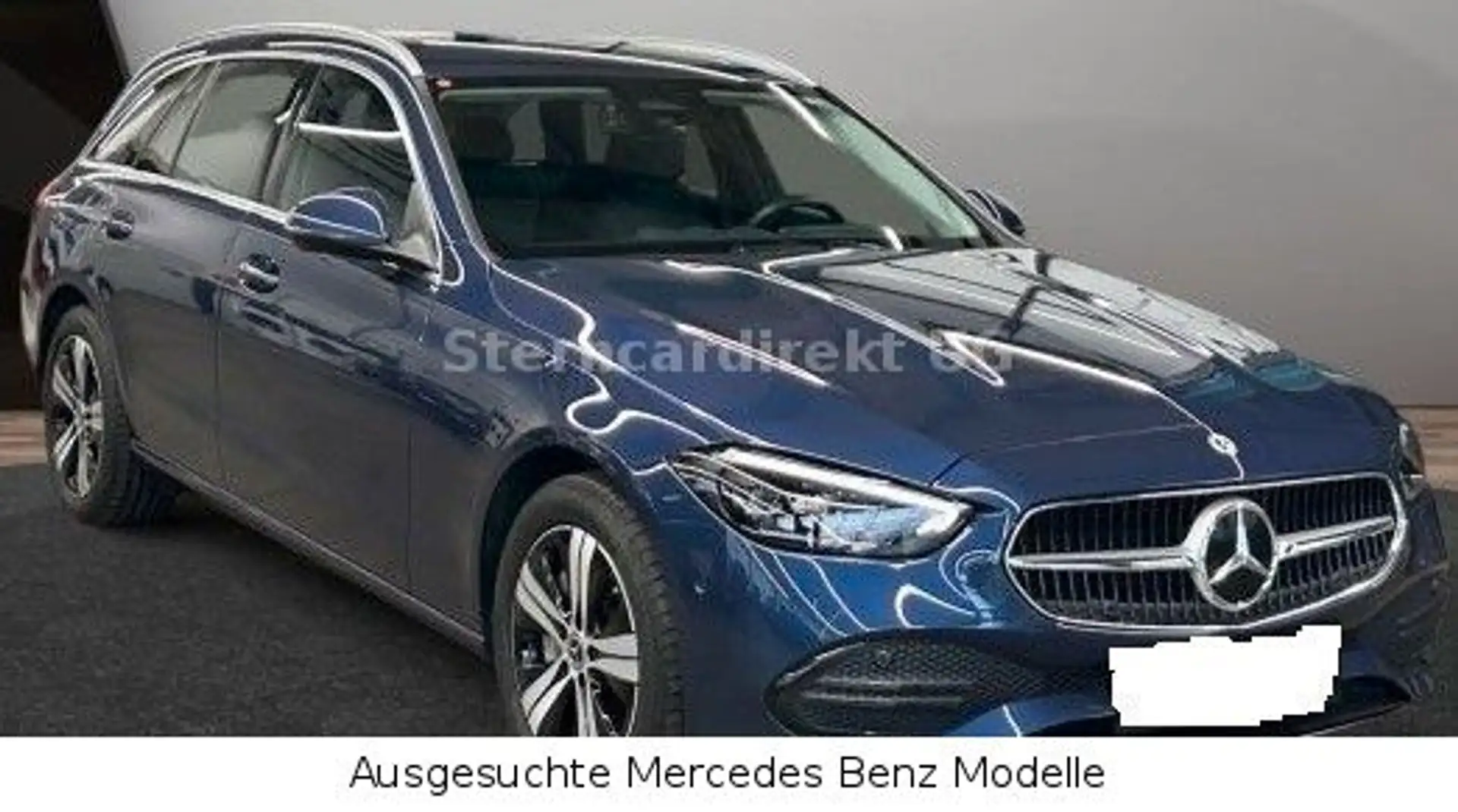 Mercedes-Benz C 300 e T Avantgarde AHK MBUX RFK LED NIVEAU Bleu - 1