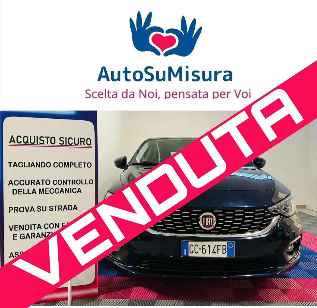 Fiat Tipo 5p 1.4 Sport 95cv my20 Blu/Azzurro - 1