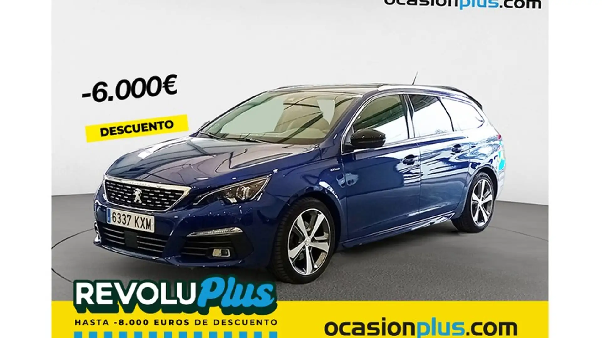 Peugeot 308 SW 1.2 PureTech S&S GT Line EAT8 130 Azul - 1