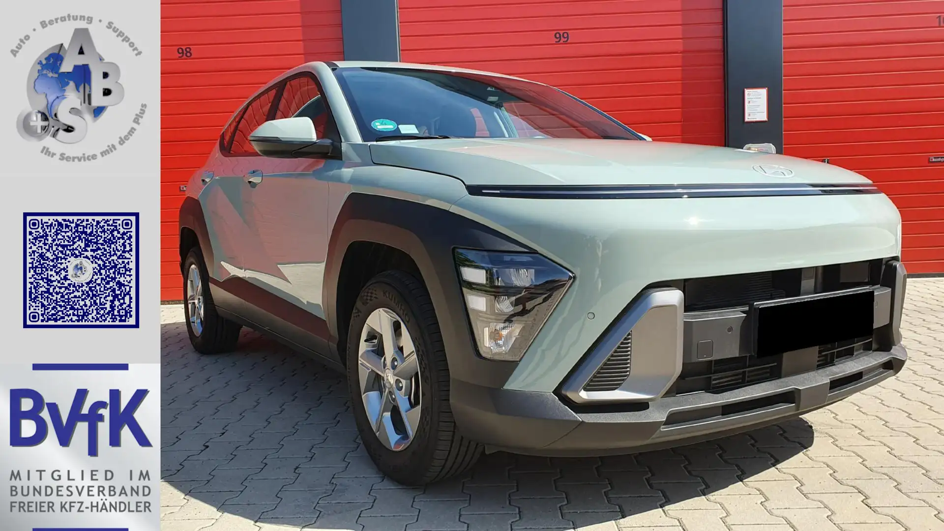 Hyundai KONA KONA 1.0 T-GDI Select - Klima Grün - 1