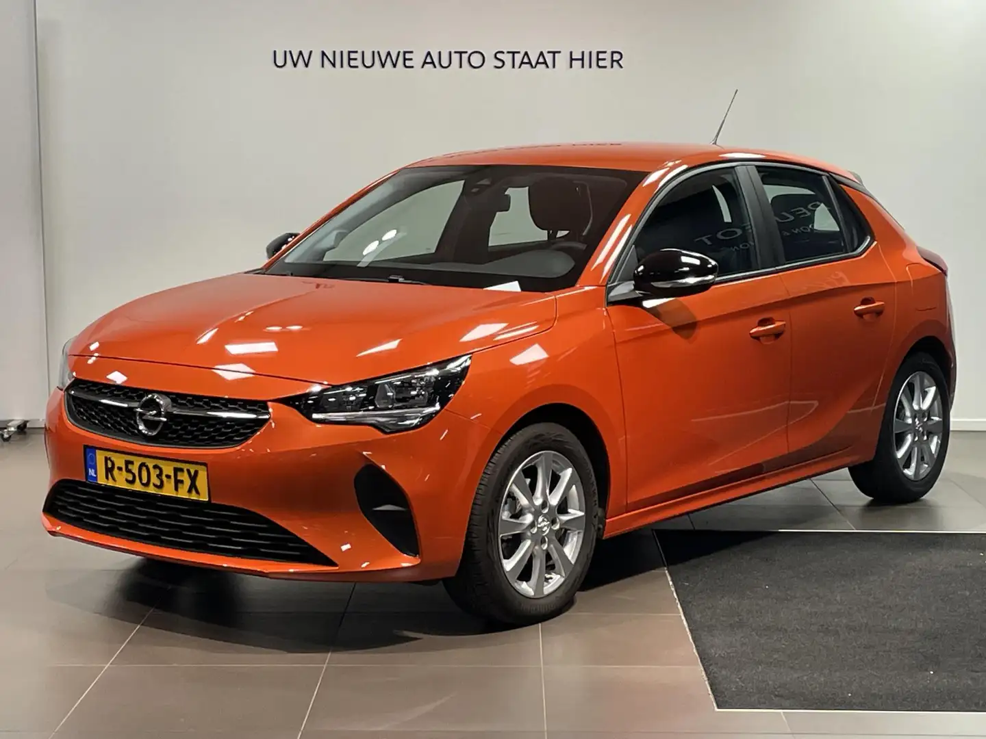 Opel Corsa 1.2 75 pk Edition |TREKHAAK|PARKEERSENSOREN|APPLE Oranje - 2