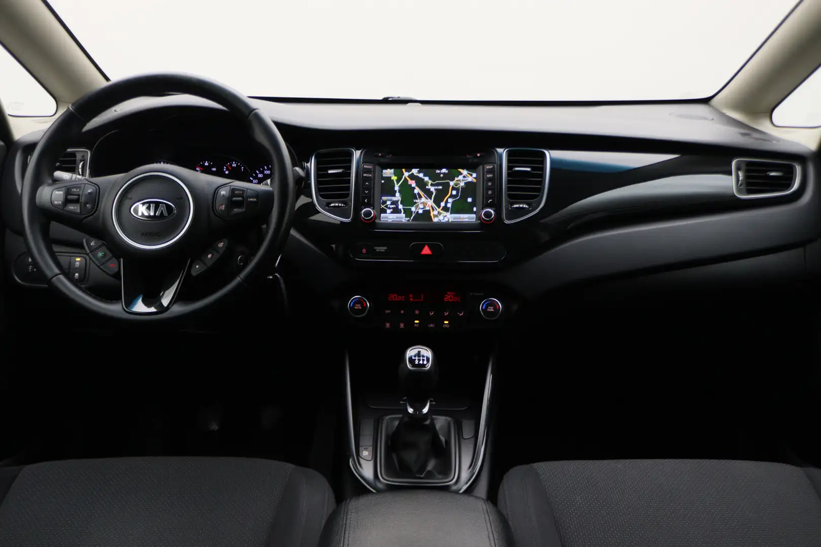 Kia Carens 1.6 GDi ExecutiveLine 7p. Camera, Navigatie, Clima Zwart - 2